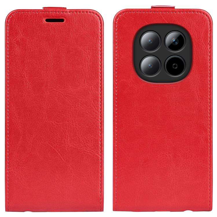 R64 Texture Single Vertical Flip Leather Phone Case, For Xiaomi 18 Pro Max 5G, For Xiaomi 18 Pro ...