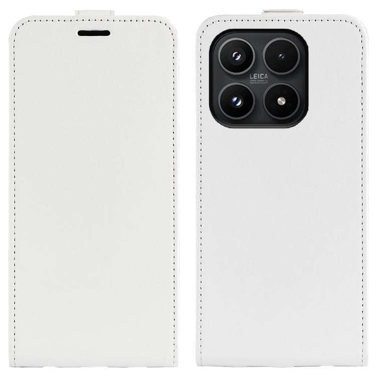 R64 Texture Single Vertical Flip Leather Phone Case, For Xiaomi 18 Pro Max 5G, For Xiaomi 18 Pro ...