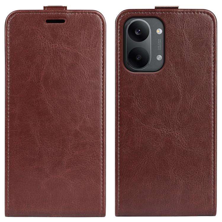 R64 Texture Single Vertical Flip Leather Phone Case, For Xiaomi Redmi K70E, For Xiaomi 14 Pro, Fo...