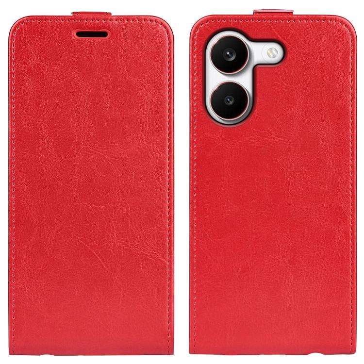 R64 Texture Single Vertical Flip Leather Phone Case, For Redmi Turbo 5 5G / Poco X8 Pro 5G, For R...