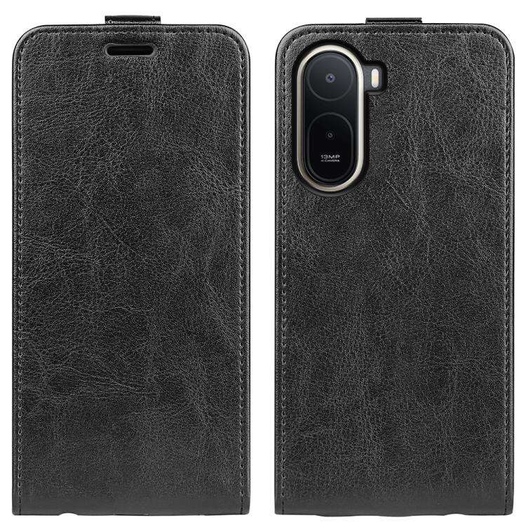 R64 Texture Single Vertical Flip Leather Phone Case, For Xiaomi Redmi K70E, For Xiaomi 14 Pro, Fo...