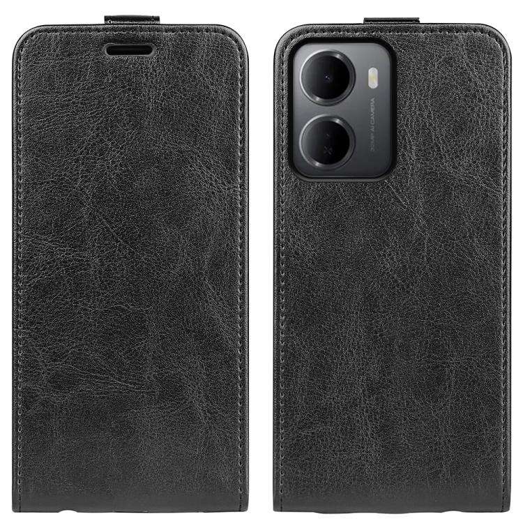 R64 Texture Single Vertical Flip Leather Phone Case, For Xiaomi 18 Pro Max 5G, For Xiaomi 18 Pro ...