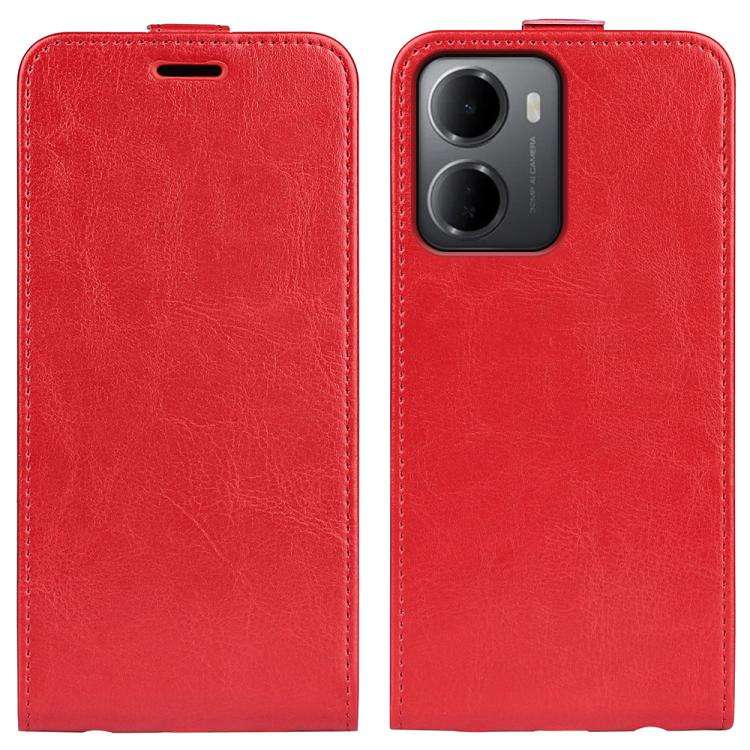 R64 Texture Single Vertical Flip Leather Phone Case, For Xiaomi 18 Pro Max 5G, For Xiaomi 18 Pro ...