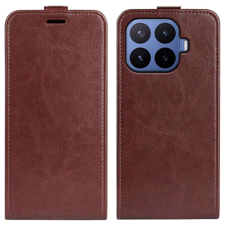 R64 Texture Single Vertical Flip Leather Phone Case, For Xiaomi 18 Pro Max 5G, For Xiaomi 18 Pro ...