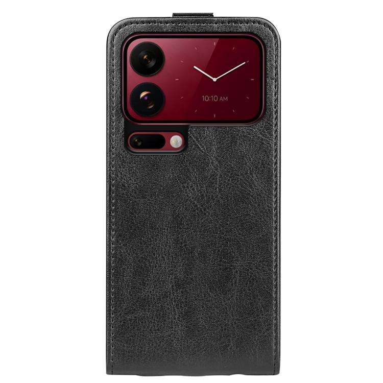 R64 Texture Single Vertical Flip Leather Phone Case, For Xiaomi 18 Pro Max 5G, For Xiaomi 18 Pro ...