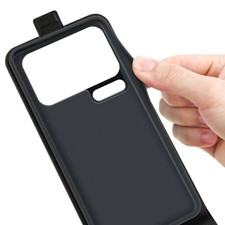 R64 Texture Single Vertical Flip Leather Phone Case, For Xiaomi 18 Pro Max 5G, For Xiaomi 18 Pro ...