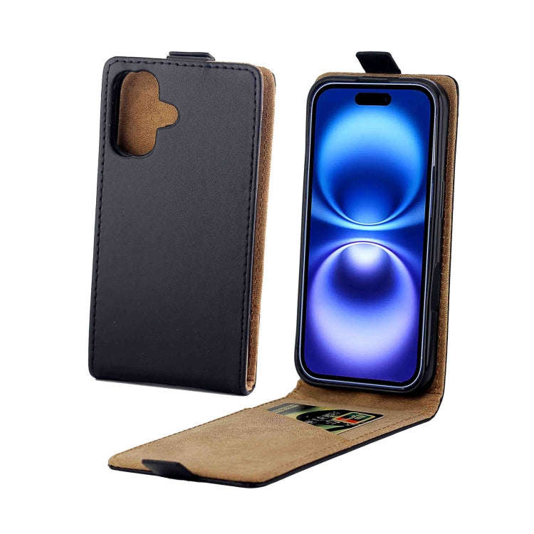 Vertical Flip Leather Phone Case with Card Slot, For iPhone 17e / 16e, For iPhone 17 Pro Max, For...