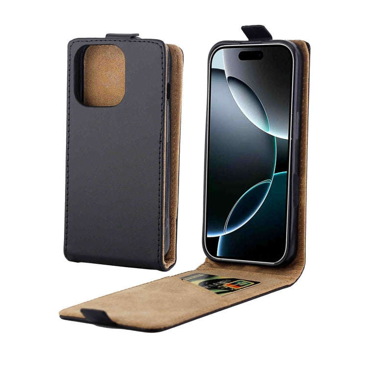 Vertical Flip Leather Phone Case with Card Slot, For iPhone 17e / 16e, For iPhone 17 Pro Max, For...