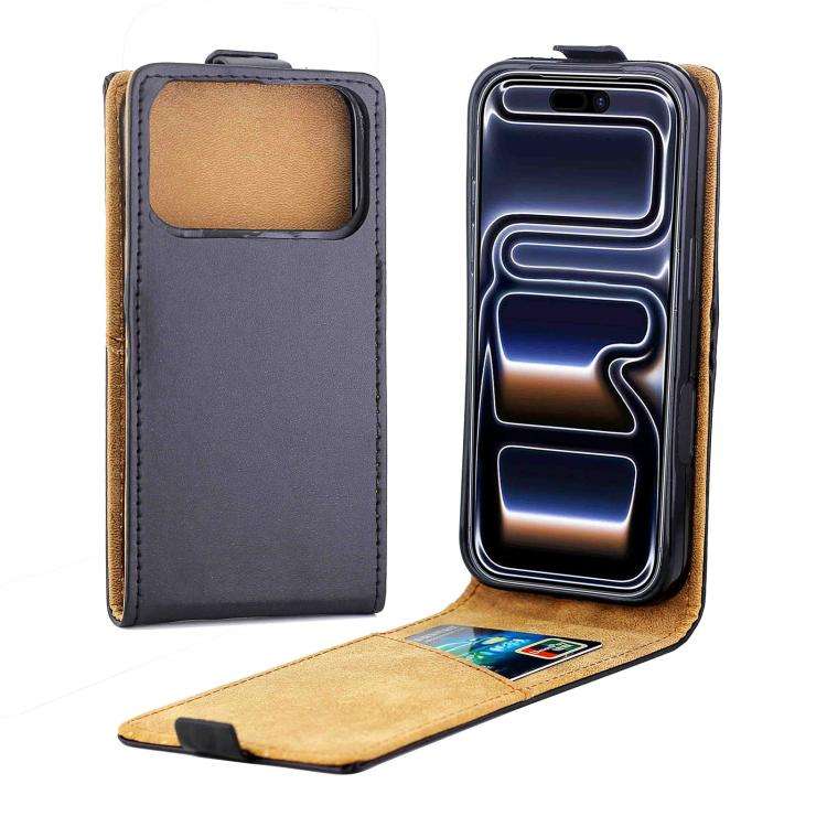 Vertical Flip Leather Phone Case with Card Slot, For iPhone 17e / 16e, For iPhone 17 Pro Max, For...