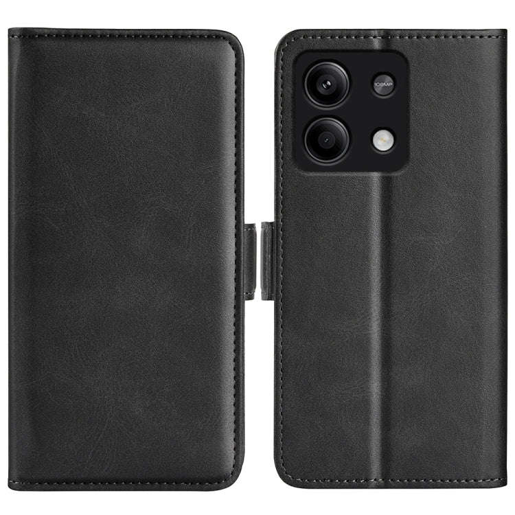 Dual-side Magnetic Buckle Horizontal Flip Leather Phone Case, For Xiaomi Redmi A3, For Xiaomi Red...