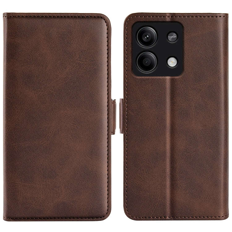Dual-side Magnetic Buckle Horizontal Flip Leather Phone Case, For Xiaomi Redmi A3, For Xiaomi Red...