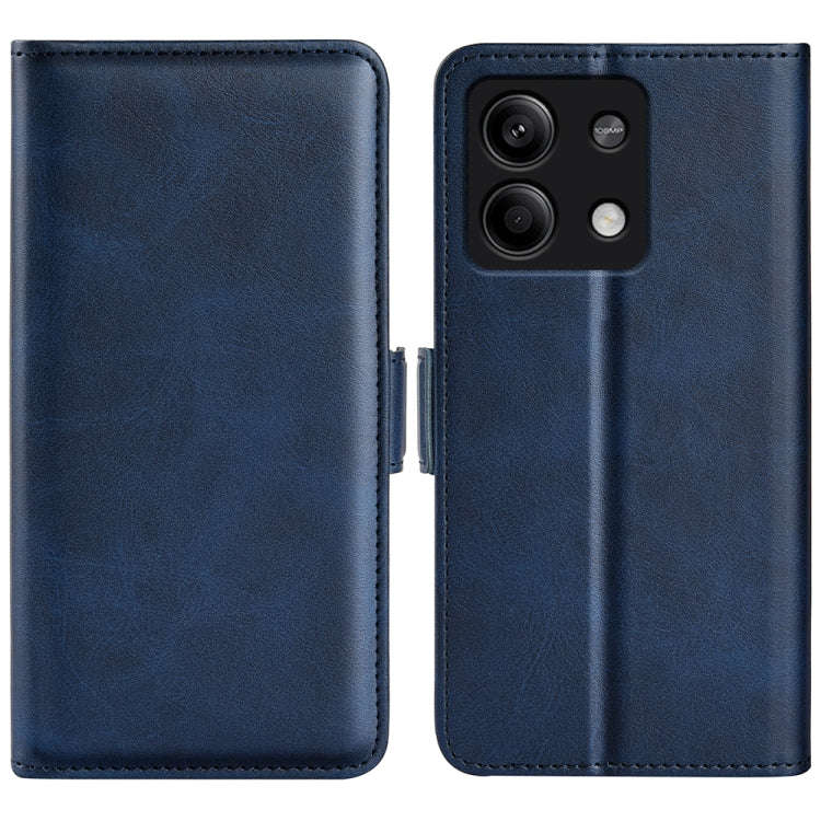 Dual-side Magnetic Buckle Horizontal Flip Leather Phone Case, For Xiaomi Redmi A3, For Xiaomi Red...