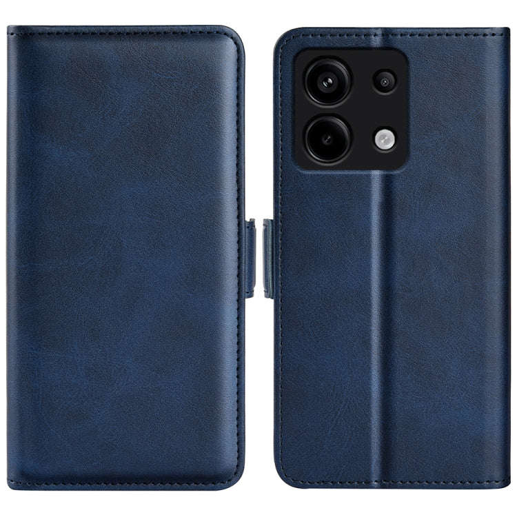 Dual-side Magnetic Buckle Horizontal Flip Leather Phone Case, For Xiaomi Redmi A3, For Xiaomi Red...