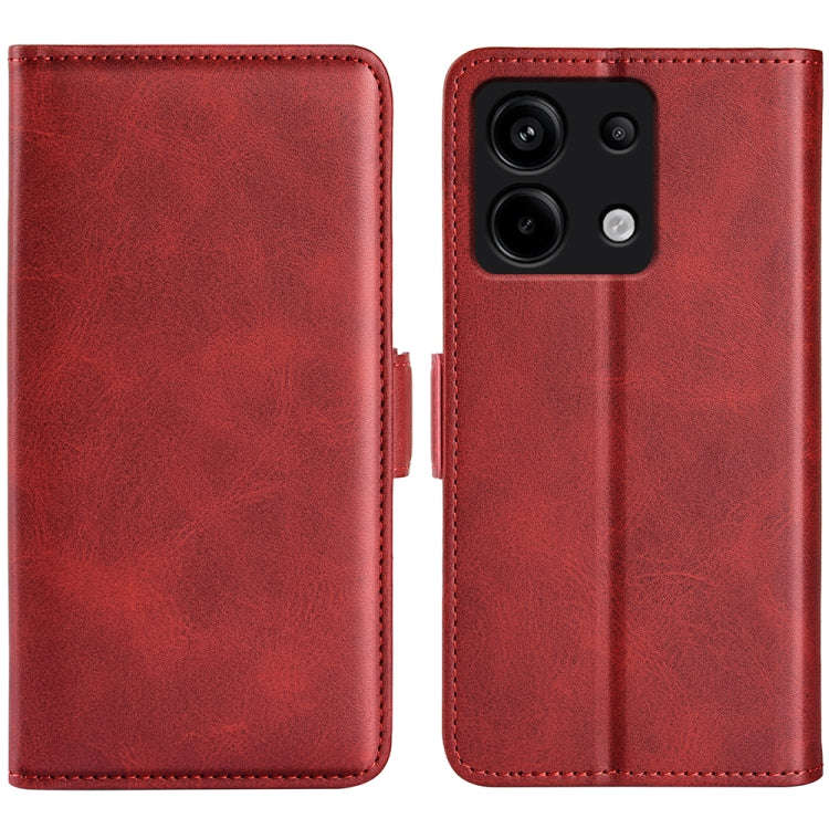 Dual-side Magnetic Buckle Horizontal Flip Leather Phone Case, For Xiaomi Redmi A3, For Xiaomi Red...