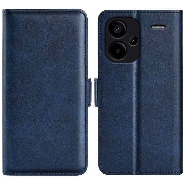 Dual-side Magnetic Buckle Horizontal Flip Leather Phone Case, For Xiaomi Redmi A3, For Xiaomi Red...
