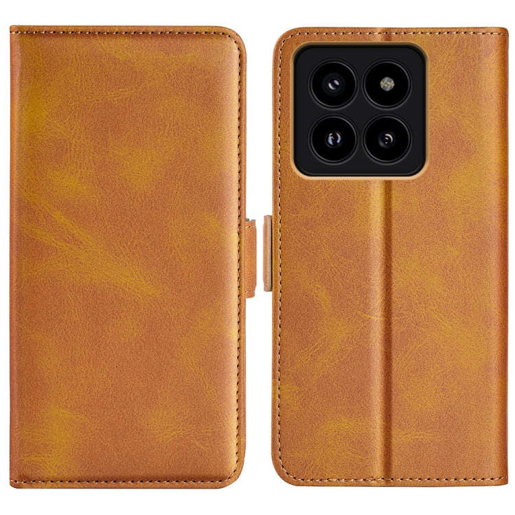Dual-side Magnetic Buckle Horizontal Flip Leather Phone Case, For Xiaomi Redmi A3, For Xiaomi Red...