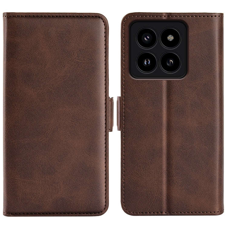 Dual-side Magnetic Buckle Horizontal Flip Leather Phone Case, For Xiaomi Redmi A3, For Xiaomi Red...