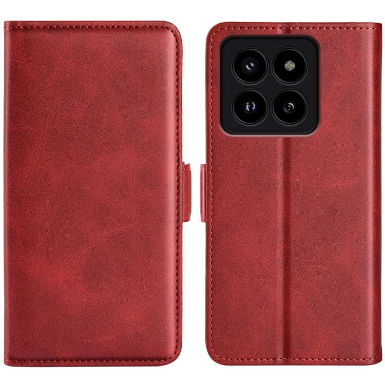 Dual-side Magnetic Buckle Horizontal Flip Leather Phone Case, For Xiaomi Redmi A3, For Xiaomi Red...