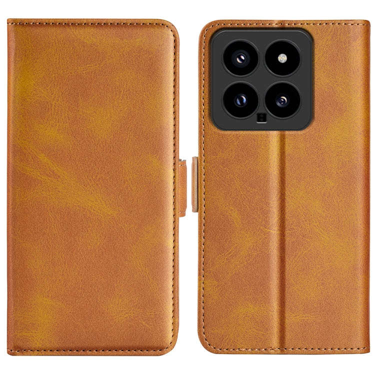 Dual-side Magnetic Buckle Horizontal Flip Leather Phone Case, For Xiaomi Redmi A3, For Xiaomi Red...