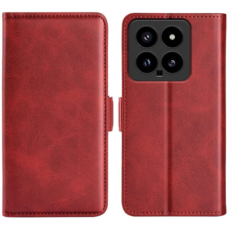 Dual-side Magnetic Buckle Horizontal Flip Leather Phone Case, For Xiaomi Redmi A3, For Xiaomi Red...