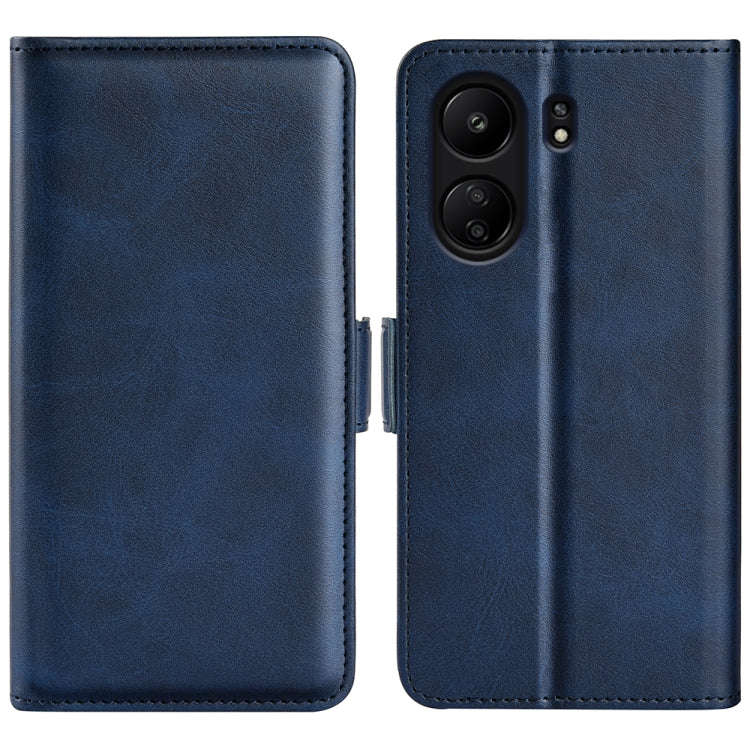 Dual-side Magnetic Buckle Horizontal Flip Leather Phone Case, For Xiaomi Redmi A3, For Xiaomi Red...