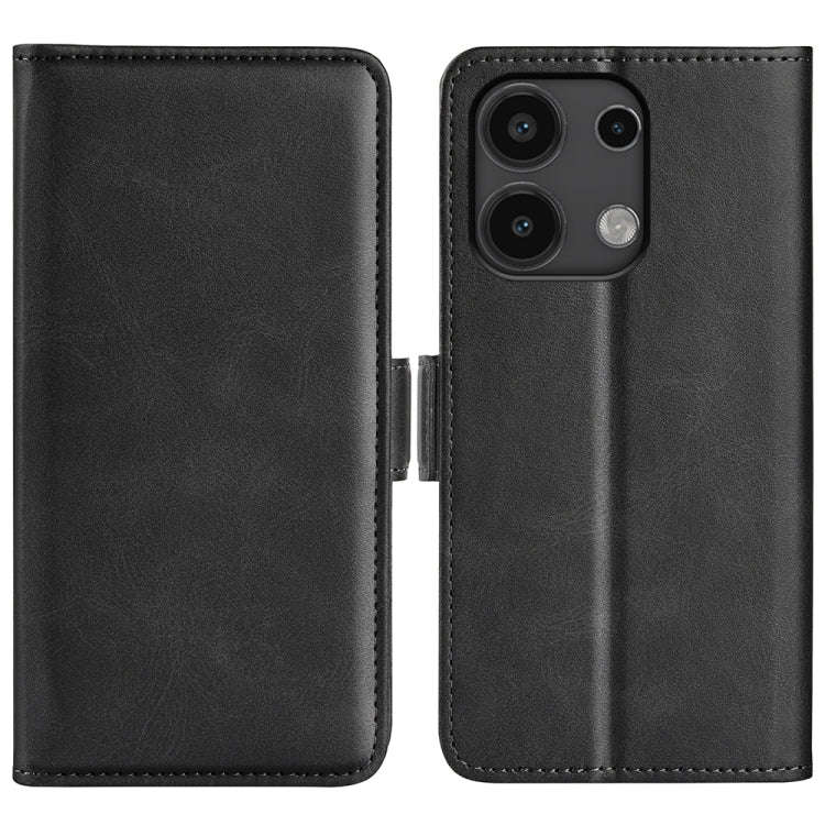 Dual-side Magnetic Buckle Horizontal Flip Leather Phone Case, For Xiaomi Redmi A3, For Xiaomi Red...