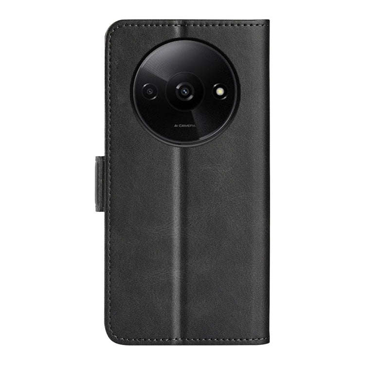 Dual-side Magnetic Buckle Horizontal Flip Leather Phone Case, For Xiaomi Redmi A3, For Xiaomi Red...