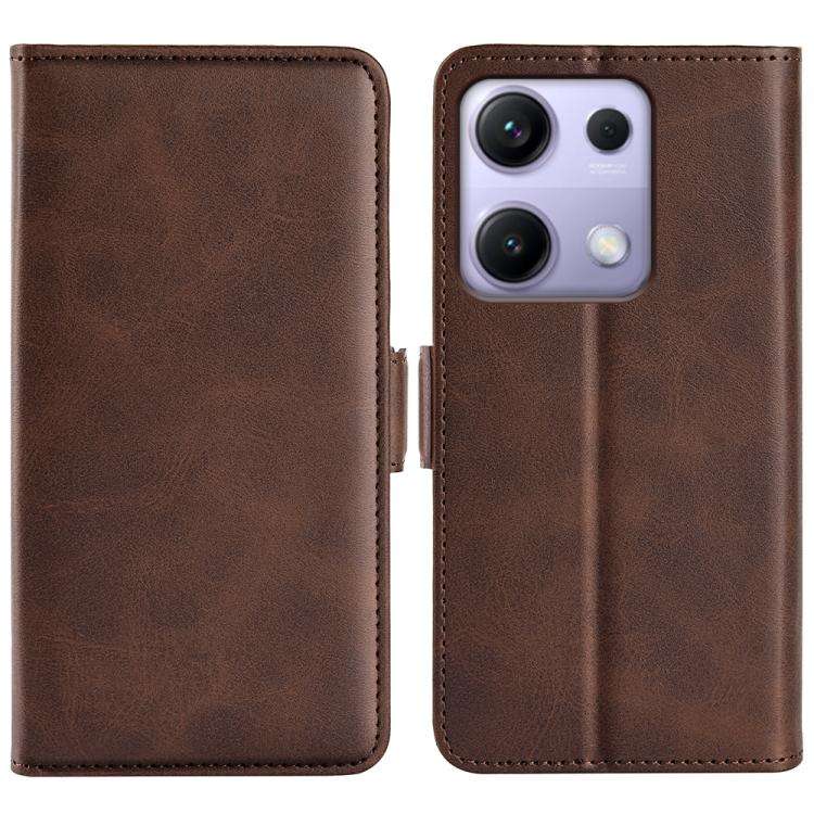 Dual-side Magnetic Buckle Horizontal Flip Leather Phone Case, For Redmi A5 4G 173.3mm, For Redmi ...