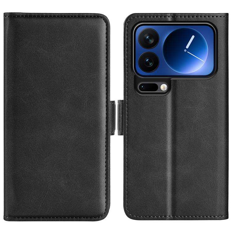 Dual-side Magnetic Buckle Horizontal Flip Leather Phone Case, For Redmi Note 17 Pro 5G Global 163...