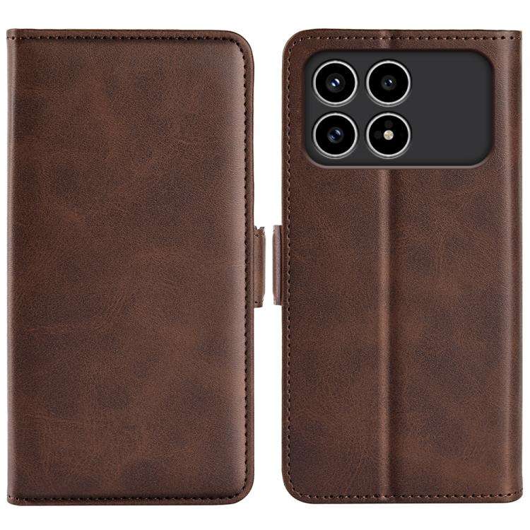 Dual-side Magnetic Buckle Horizontal Flip Leather Phone Case, For Xiaomi 13T, For Redmi A7 Pro 17...