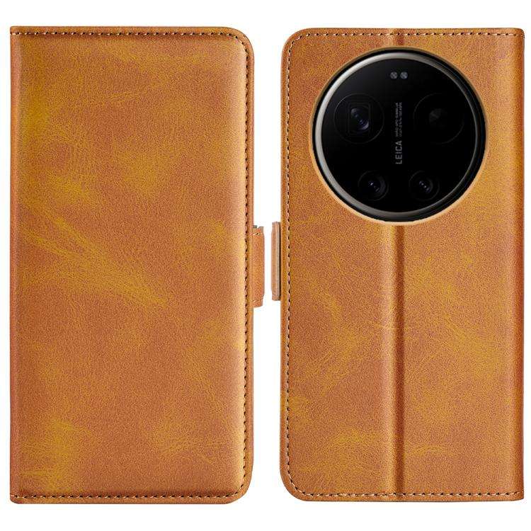 Dual-side Magnetic Buckle Horizontal Flip Leather Phone Case, For Redmi Note 17 Pro 5G Global 163...