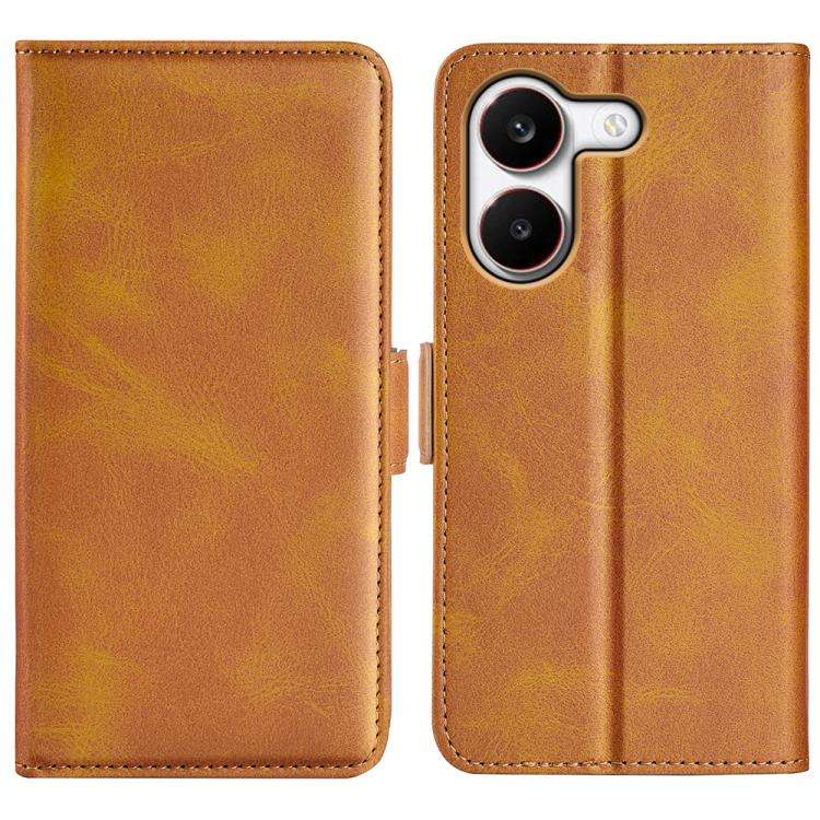 Dual-side Magnetic Buckle Horizontal Flip Leather Phone Case, For Xiaomi 13T, For Redmi A7 Pro 17...