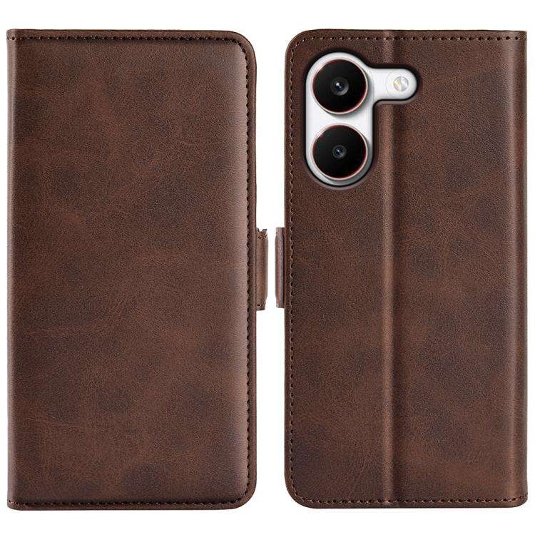 Dual-side Magnetic Buckle Horizontal Flip Leather Phone Case, For Xiaomi 13T, For Redmi A7 Pro 17...
