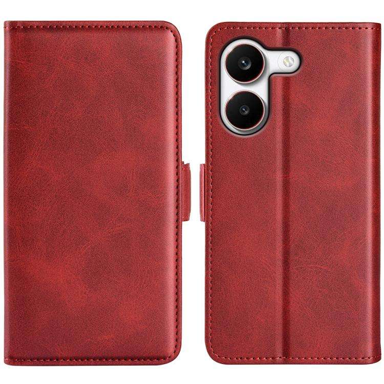 Dual-side Magnetic Buckle Horizontal Flip Leather Phone Case, For Xiaomi 13T, For Redmi A7 Pro 17...