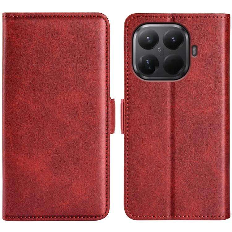 Dual-side Magnetic Buckle Horizontal Flip Leather Phone Case, For Redmi Note 17 Pro 5G Global 163...