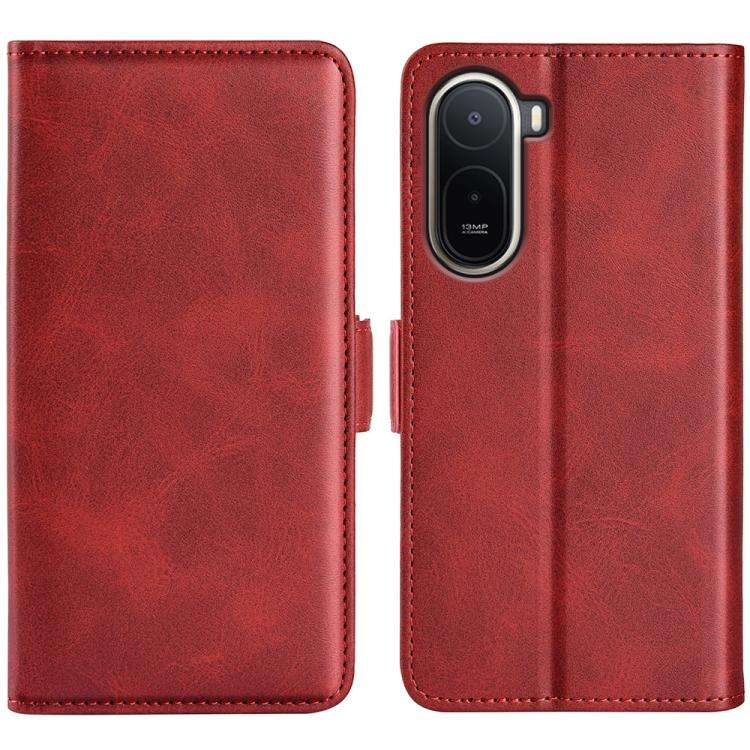 Dual-side Magnetic Buckle Horizontal Flip Leather Phone Case, For Xiaomi 13T, For Redmi A7 Pro 17...