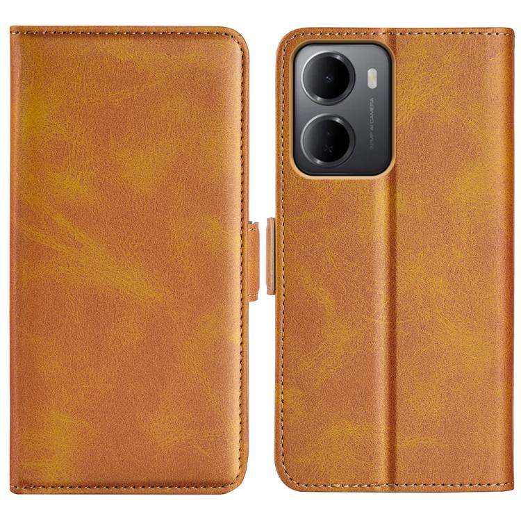 Dual-side Magnetic Buckle Horizontal Flip Leather Phone Case, For Redmi Note 17 Pro 5G Global 163...