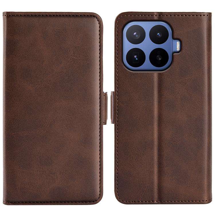 Dual-side Magnetic Buckle Horizontal Flip Leather Phone Case, For Redmi Note 17 Pro 5G Global 163...