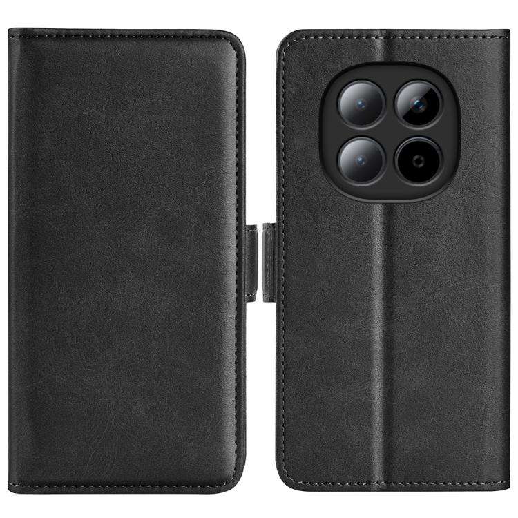 Dual-side Magnetic Buckle Horizontal Flip Leather Phone Case, For Redmi Note 17 Pro 5G Global 163...