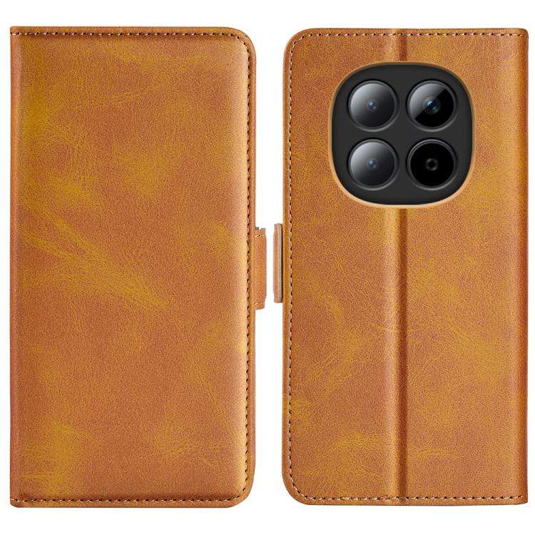 Dual-side Magnetic Buckle Horizontal Flip Leather Phone Case, For Redmi Note 17 Pro 5G Global 163...