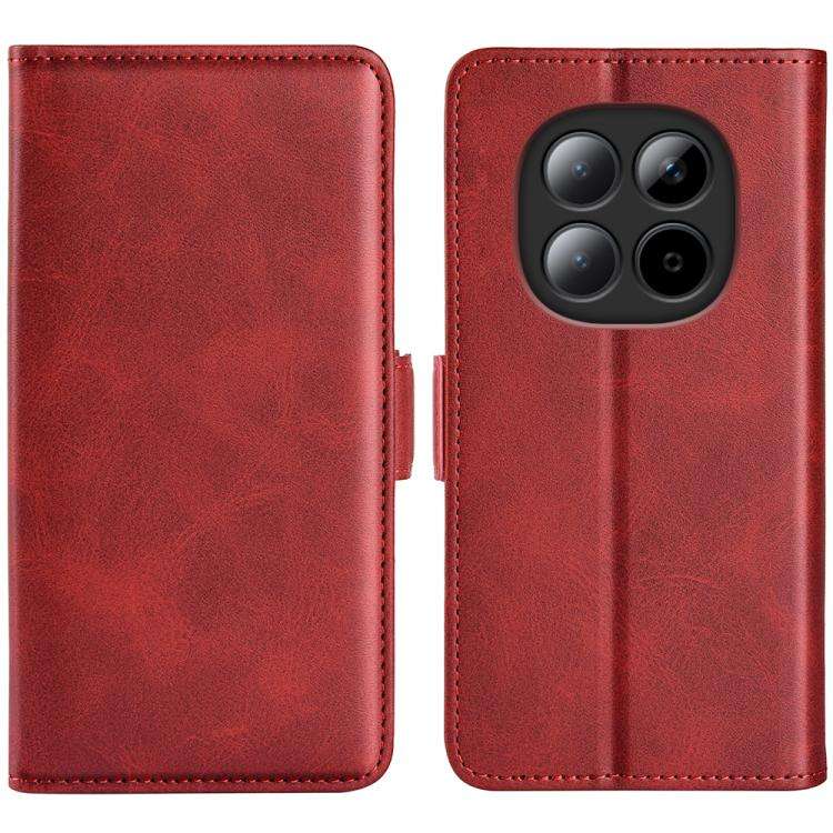 Dual-side Magnetic Buckle Horizontal Flip Leather Phone Case, For Redmi Note 17 Pro 5G Global 163...