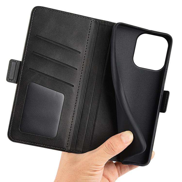 Dual-side Magnetic Buckle Horizontal Flip Leather Phone Case, For Redmi Note 17 Pro 5G Global 163...