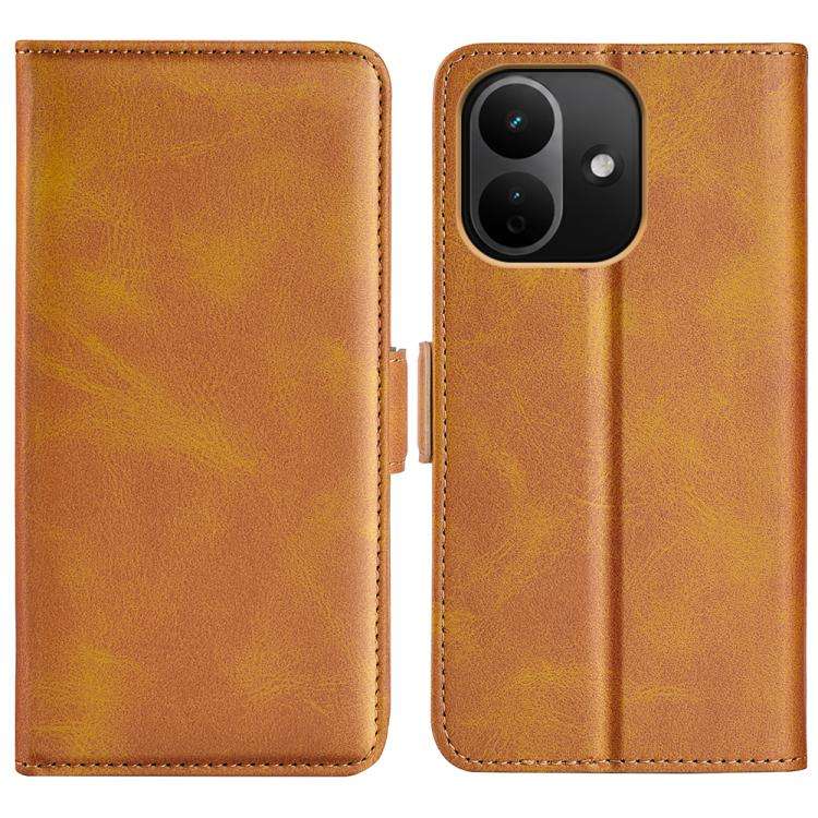 Dual-side Magnetic Buckle Horizontal Flip Leather Phone Case, For Redmi Note 17 Pro 5G Global 163...