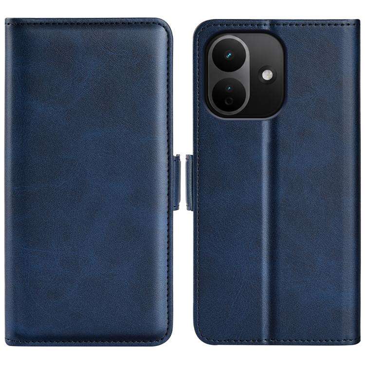 Dual-side Magnetic Buckle Horizontal Flip Leather Phone Case, For Redmi Note 17 Pro 5G Global 163...