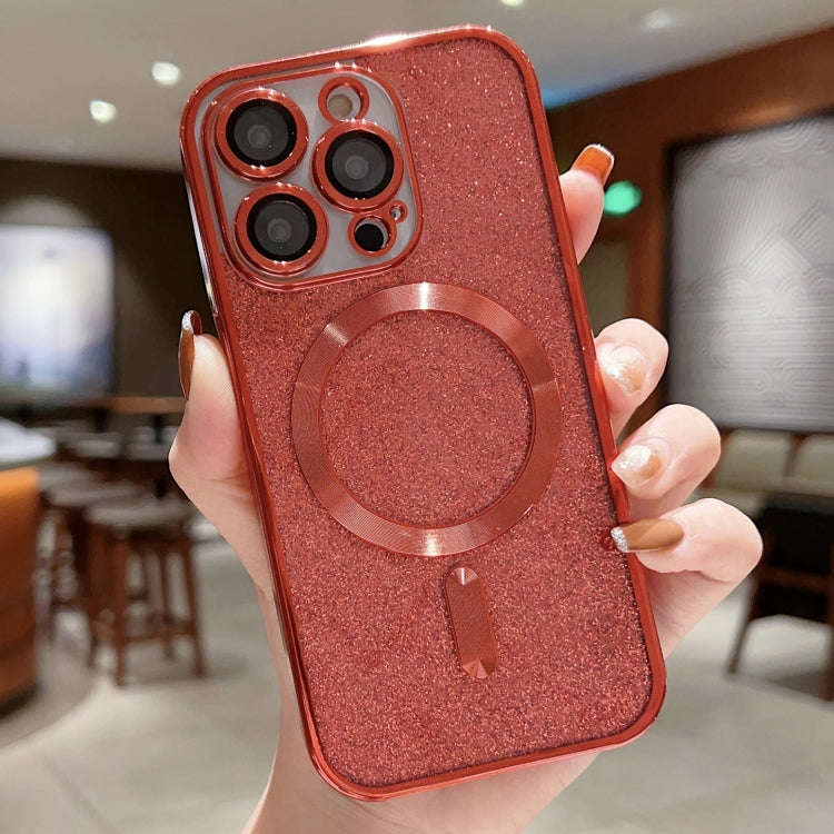 Glitter Electroplating MagSafe TPU Phone Case, For iPhone 13 Pro Max, For iPhone 13 Pro, For iPho...