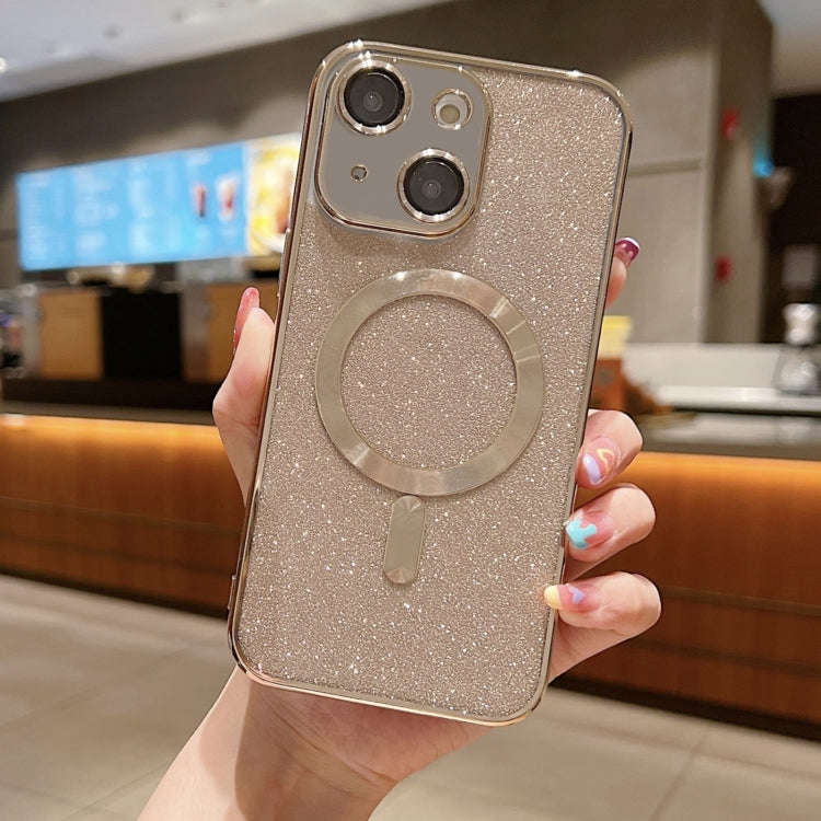 Glitter Electroplating MagSafe TPU Phone Case, For iPhone 13 Pro Max, For iPhone 13 Pro, For iPho...