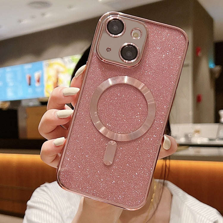 Glitter Electroplating MagSafe TPU Phone Case, For iPhone 13 Pro Max, For iPhone 13 Pro, For iPho...