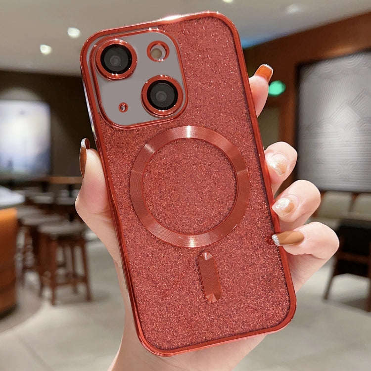 Glitter Electroplating MagSafe TPU Phone Case, For iPhone 13 Pro Max, For iPhone 13 Pro, For iPho...
