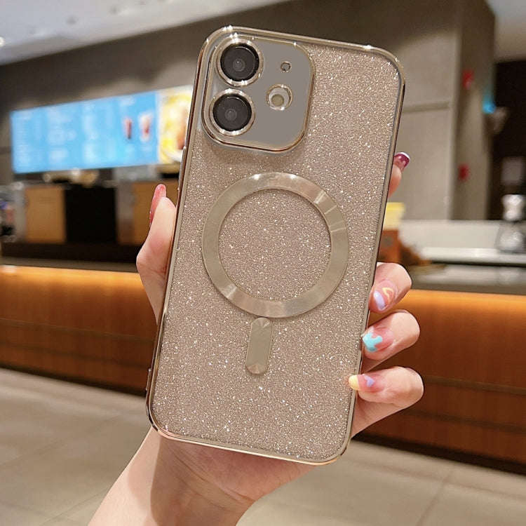 Glitter Electroplating MagSafe TPU Phone Case, For iPhone 13 Pro Max, For iPhone 13 Pro, For iPho...