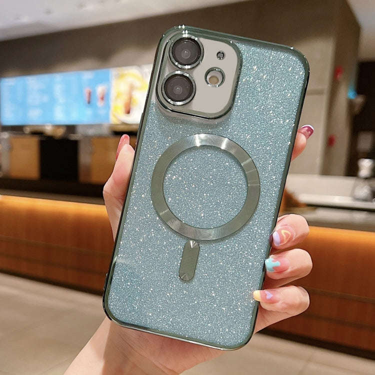 Glitter Electroplating MagSafe TPU Phone Case, For iPhone 13 Pro Max, For iPhone 13 Pro, For iPho...